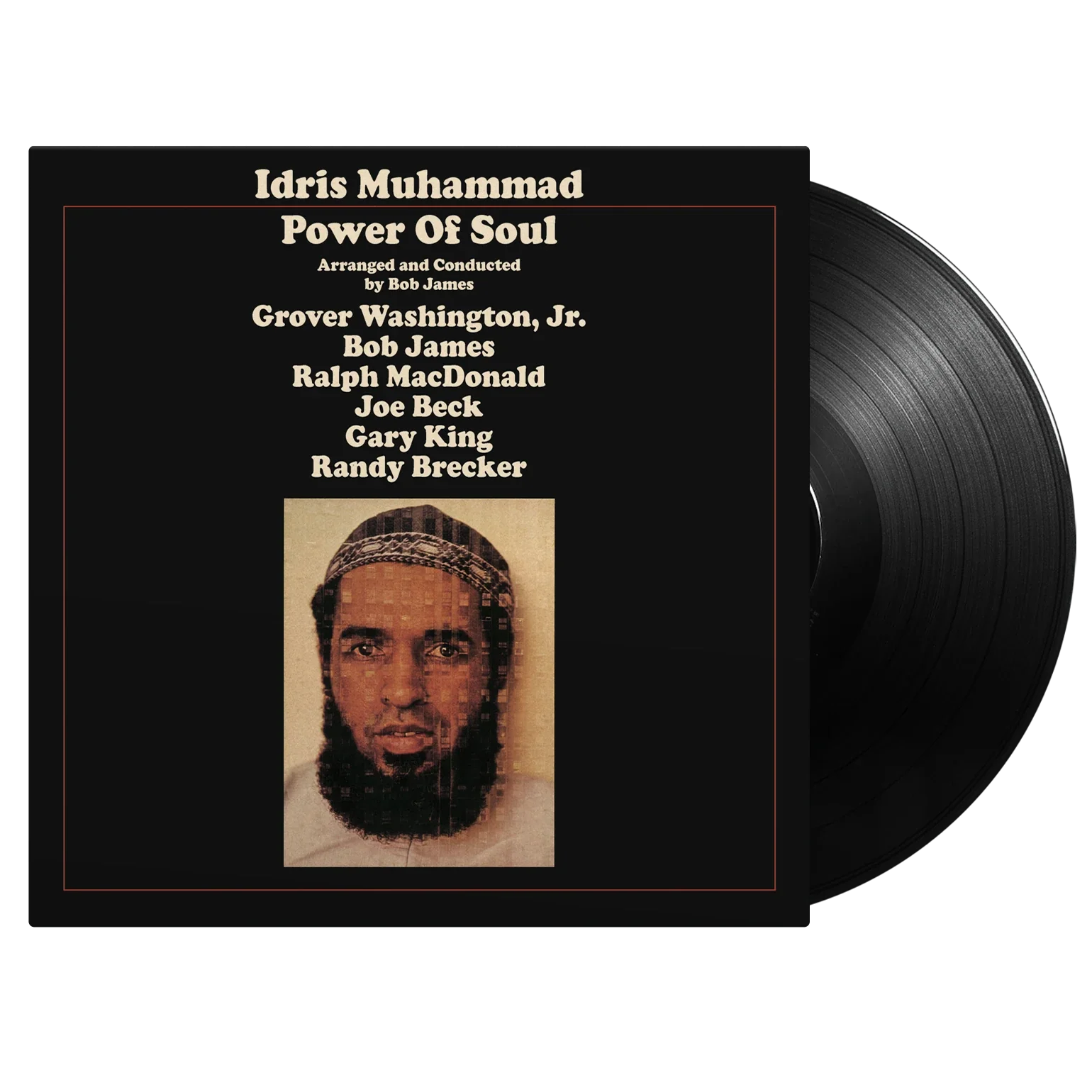 Idris Muhammad - Power of Soul jacket with black vinyl