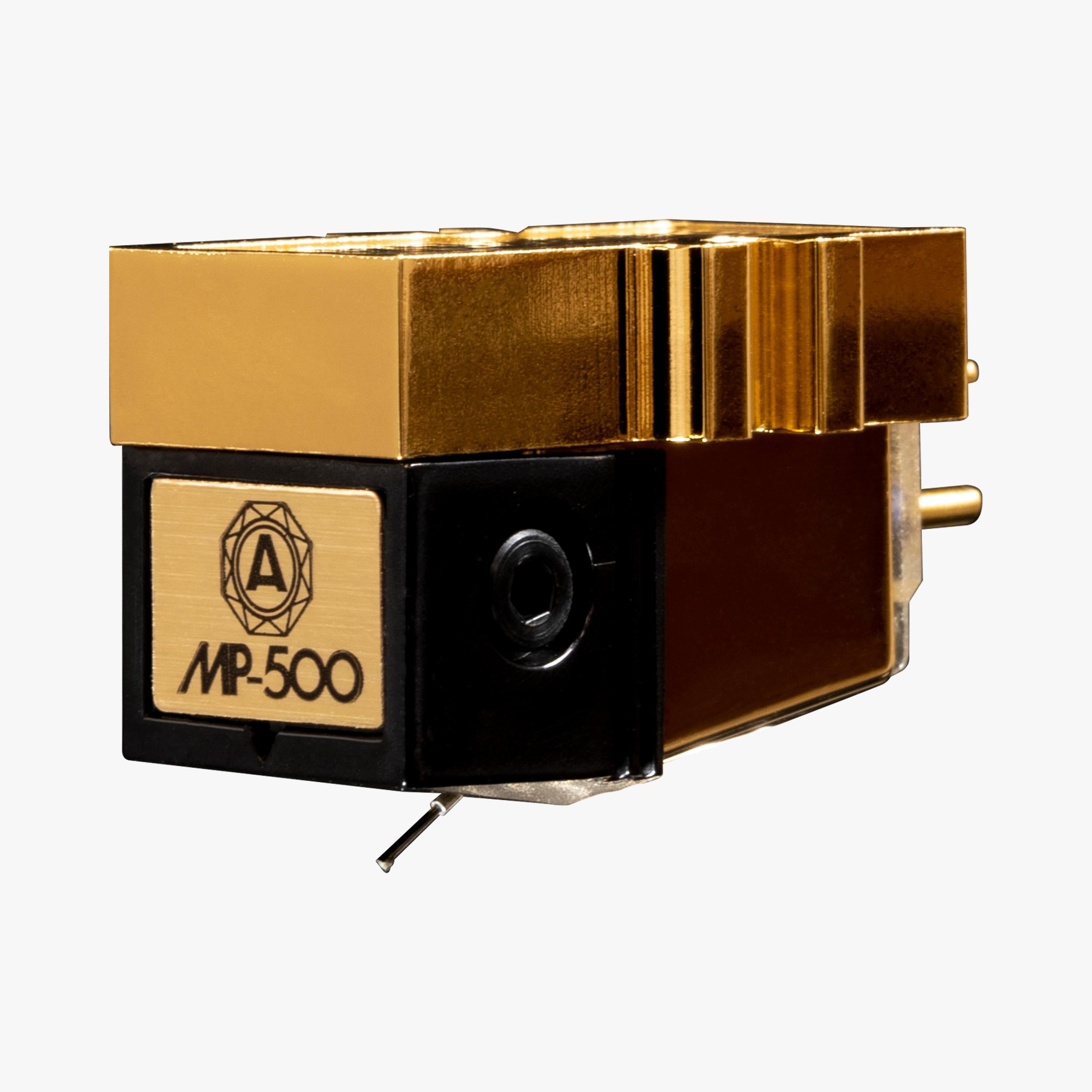 Nagaoka MP-500 MP Series phono cartridge with machined aluminium frame
