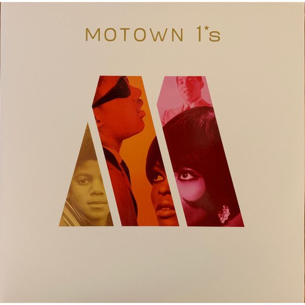 Various Artists - Motown 1's - Gold Vinyl 2LP front cover