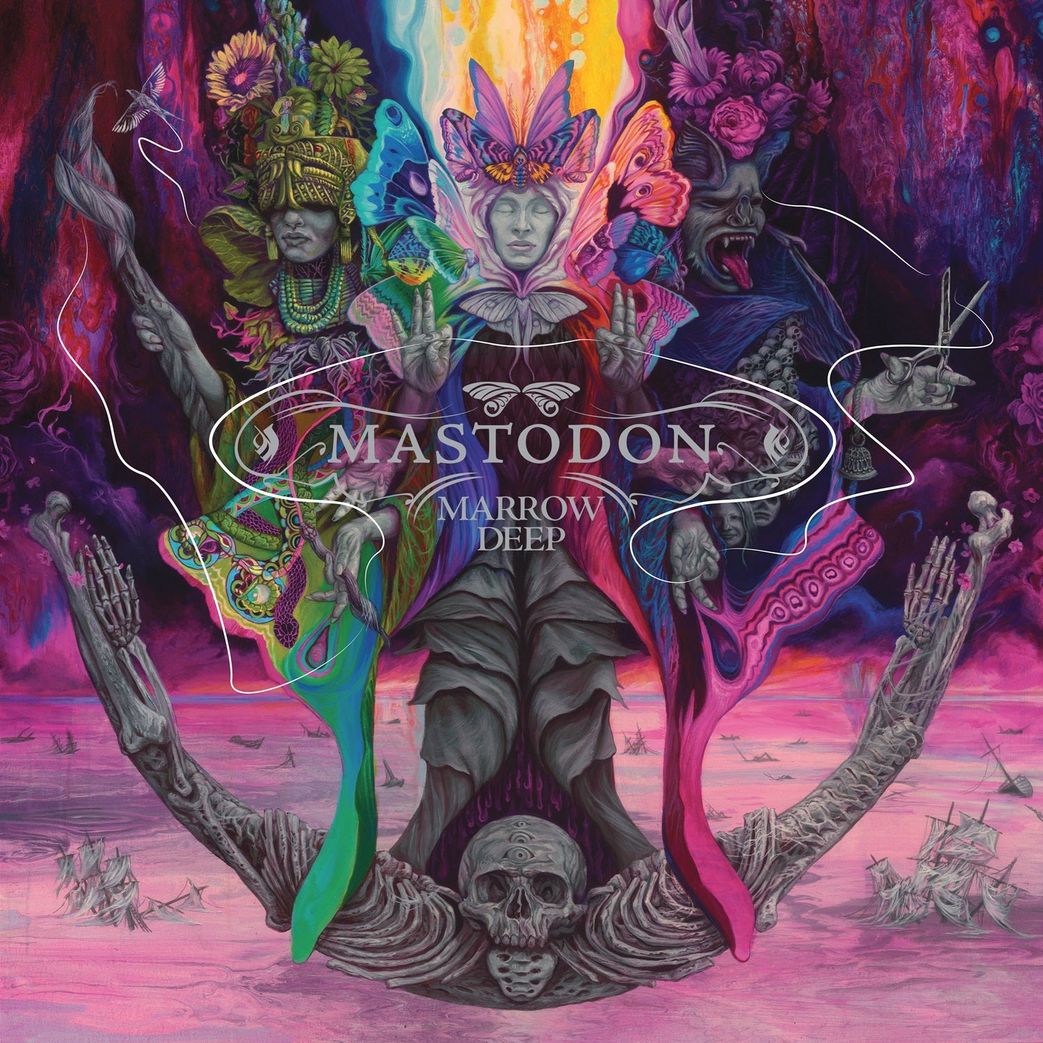 [Pre Order] Mastodon - Marrow Deep - Coke Bottle Clear LP *