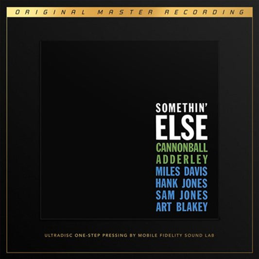 Cannonball Adderley - Somethin' Else - (MFSL UltraDisc One-Step 45rpm Vinyl 2LP Box Set)