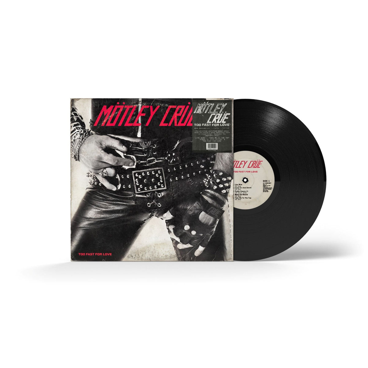 Motley Crue - Too Fast for Love (45th Anniversary Edition) - LP packshot