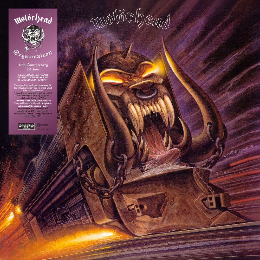 Motorhead - Orgasmatron (40th Anniversary) cover