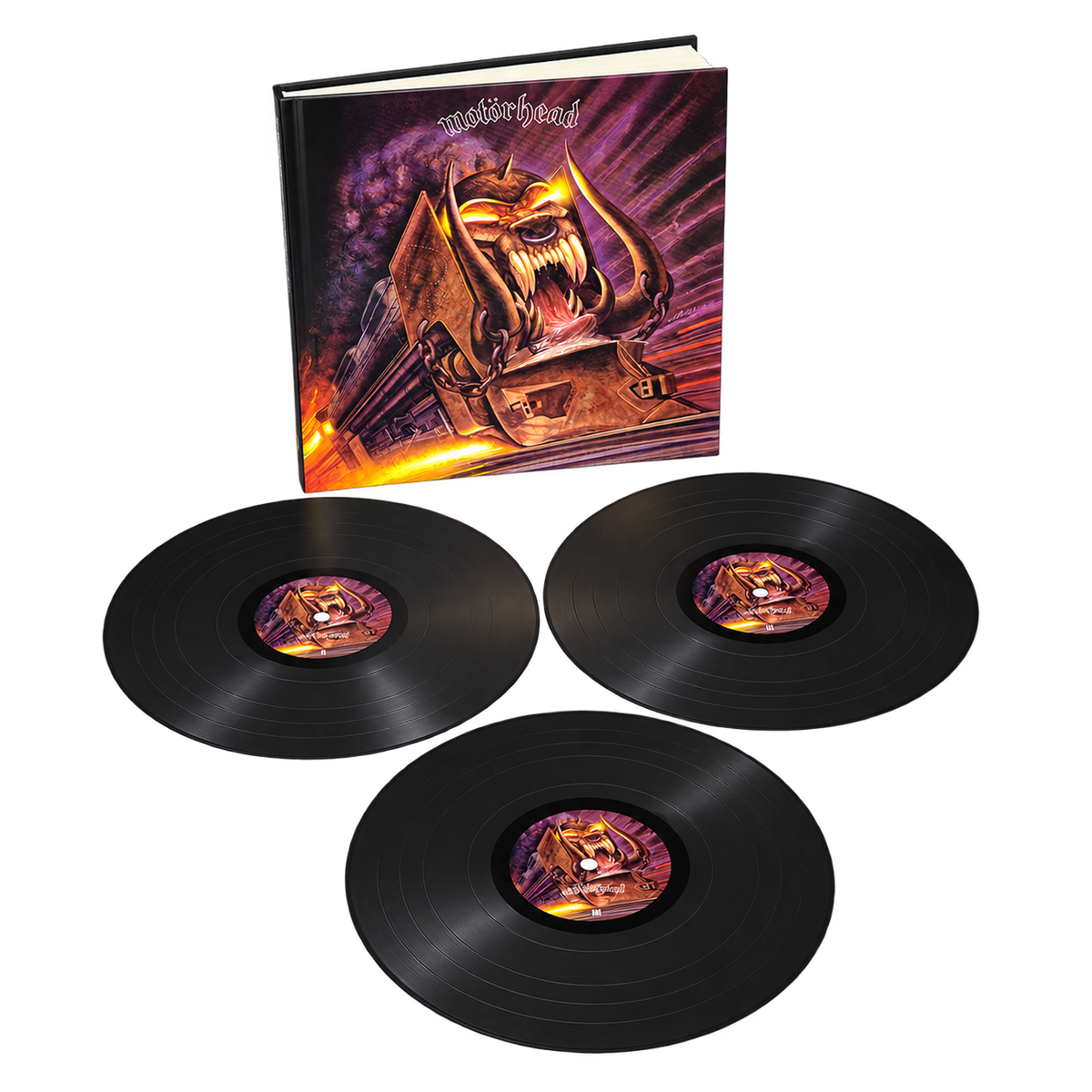 Motorhead - Orgasmatron deluxe bookpack packshot