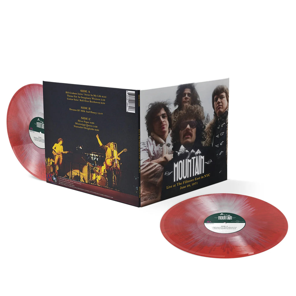 [Pre Order] Mountain - Live At The Fillmore East In NYC June 28, 1971 - LP