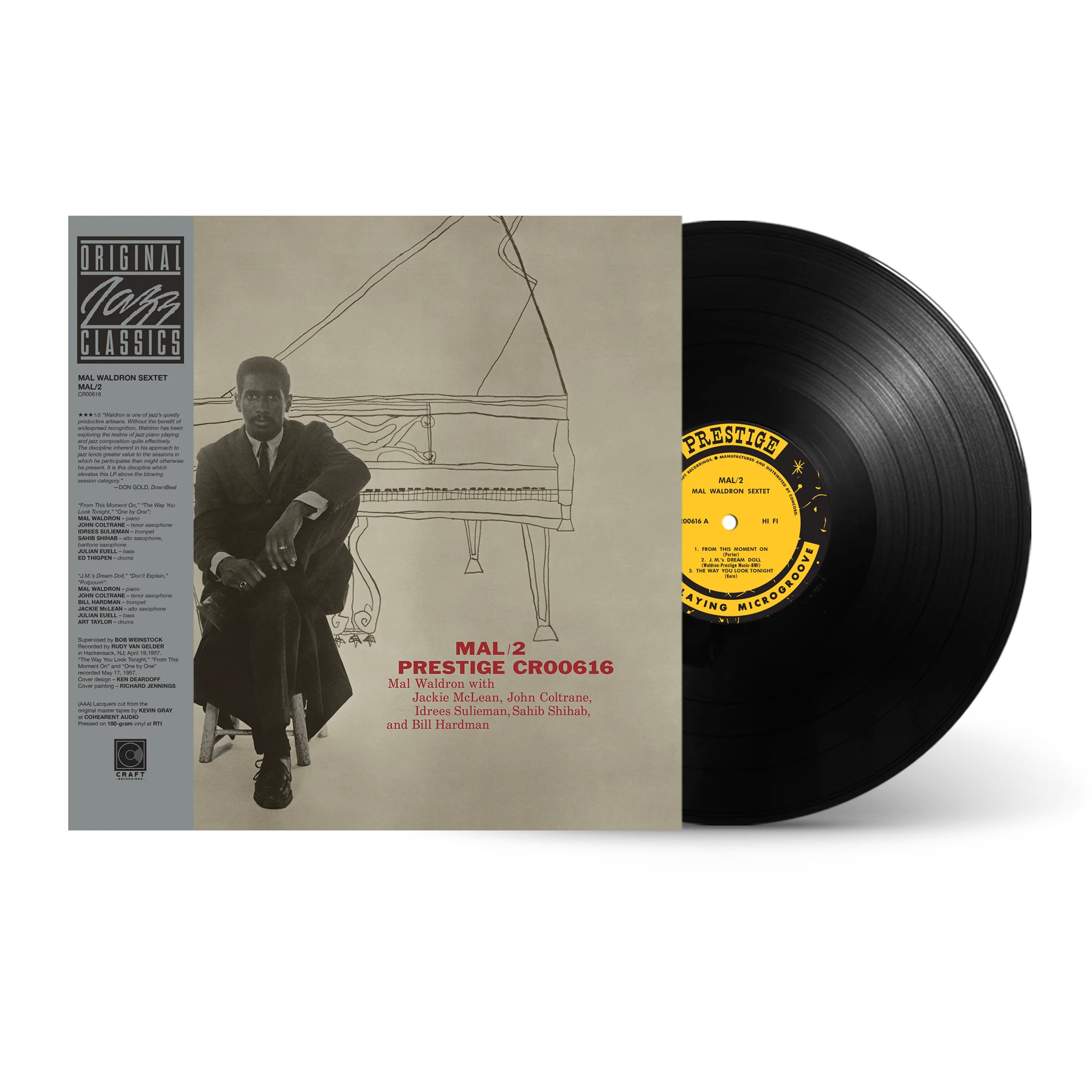 Mal Waldron Sextet - Mal/2 - OJC LP