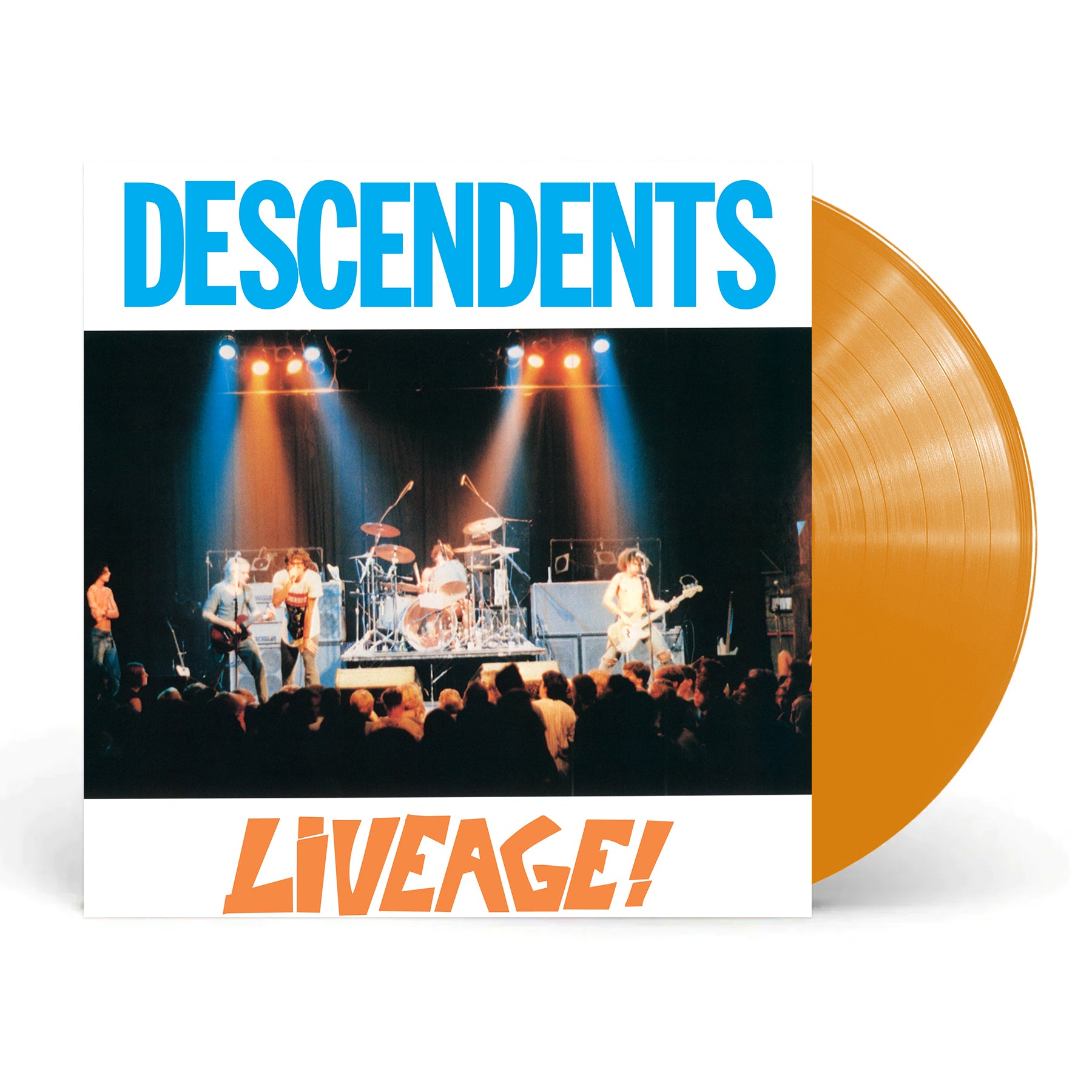 [Pre Order] Descendents - Liveage! (Clear Orange Vinyl) - LP *
