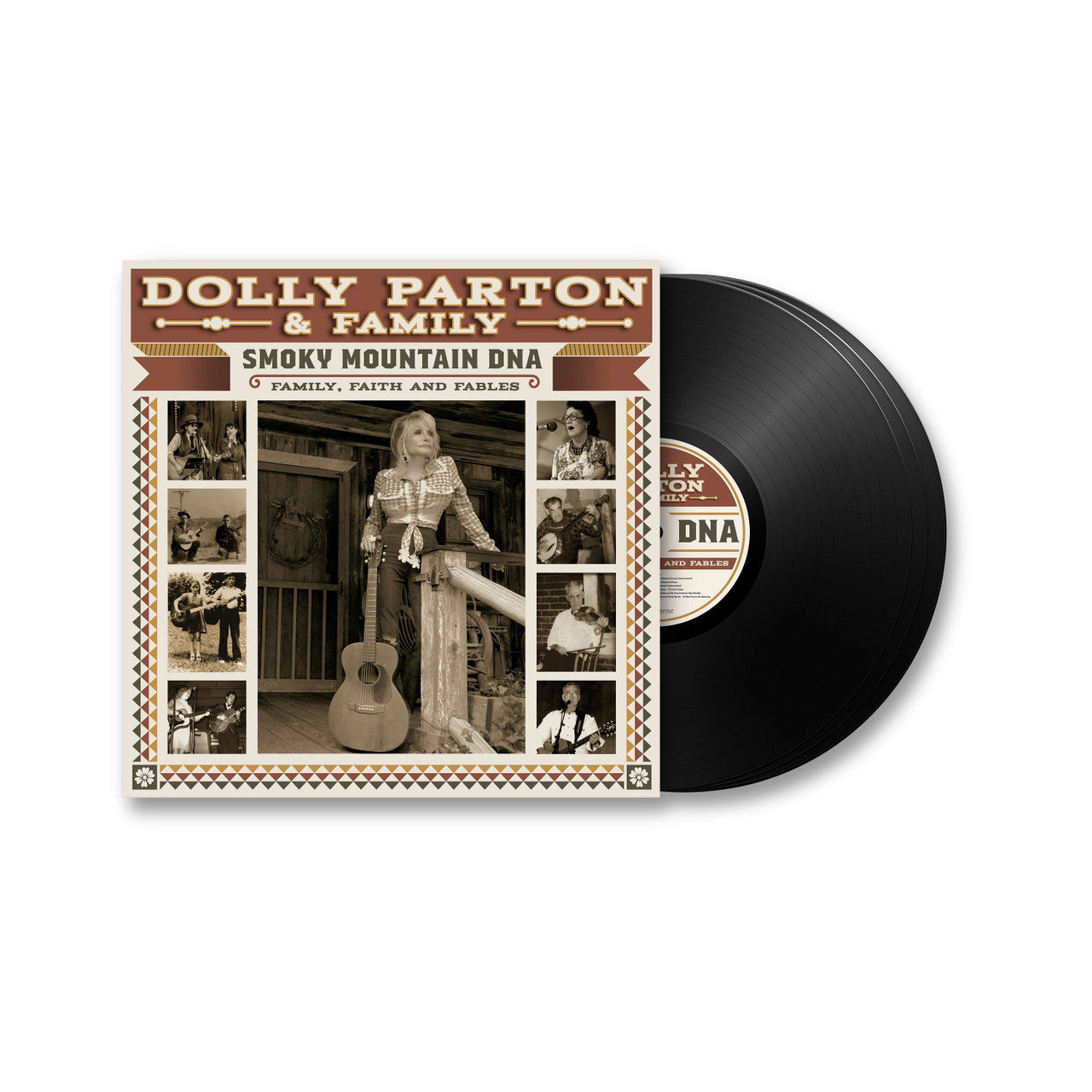 Dolly Parton & Family - Smoky Mountain DNA: Family, Faith and Fables - LP