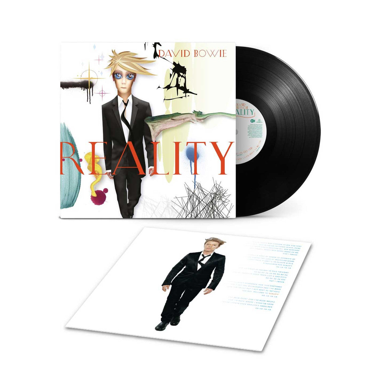 David Bowie - Reality - LP front cover