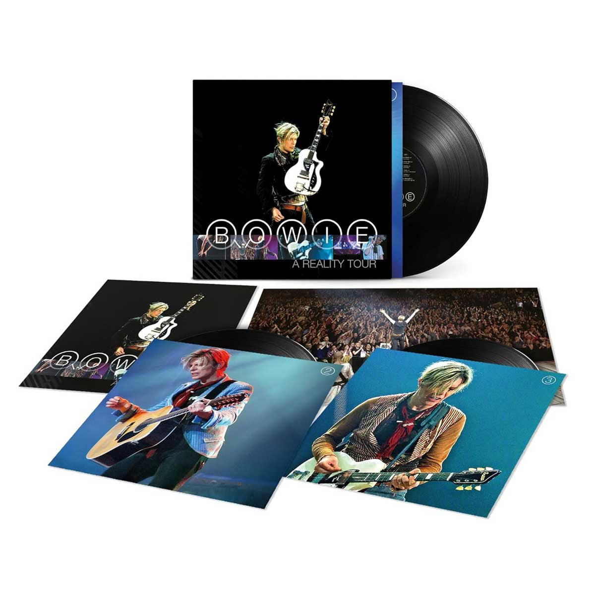 David Bowie - A Reality Tour - 3LP front cover