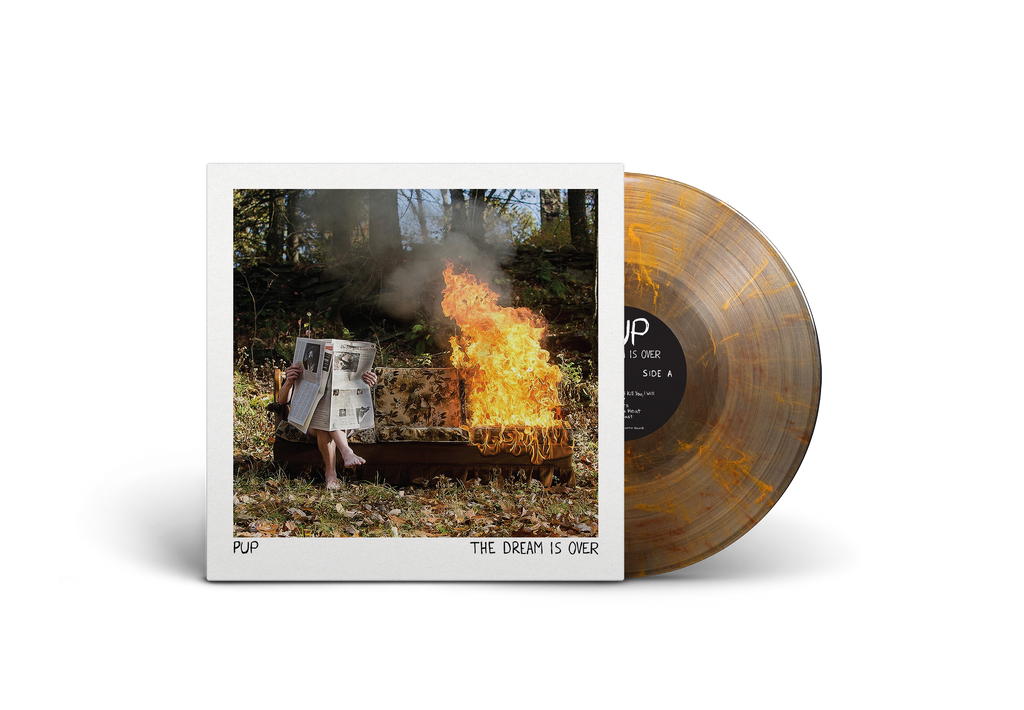 PUP - The Dream Is Over (10th Anniversary) - Clear with Red & Orange Swirl LP