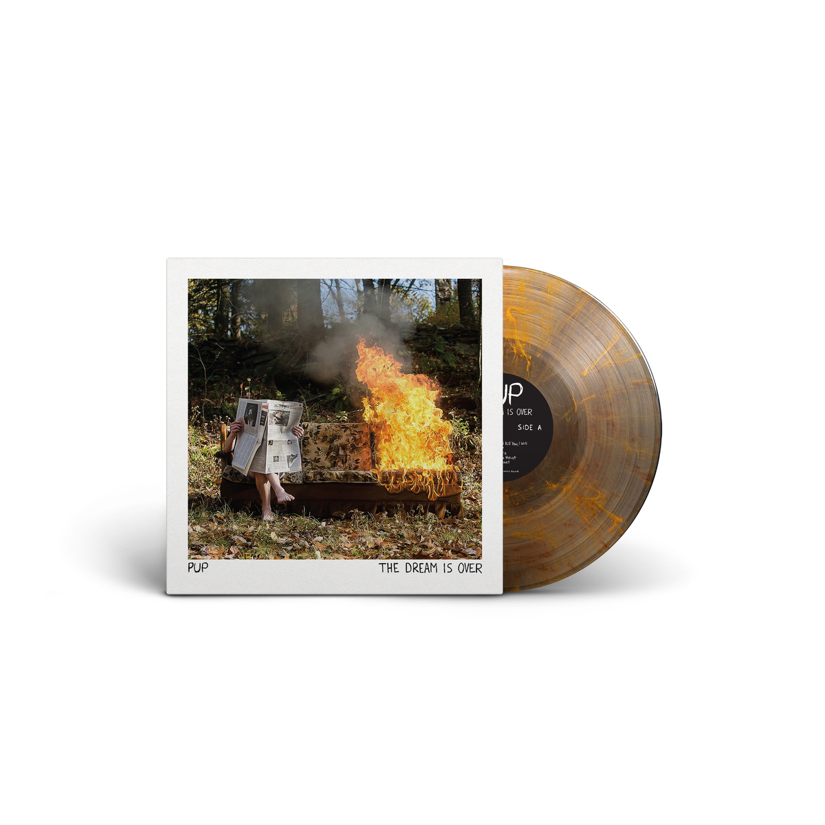 PUP - The Dream Is Over (10th Anniversary) - Clear with Red & Orange Swirl LP