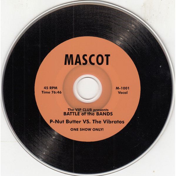 P-Nut Butter / The Vibratos - The VIP Club Presents Battle Of The Bands P-Nut Butter Vs. The Vibratos - CD