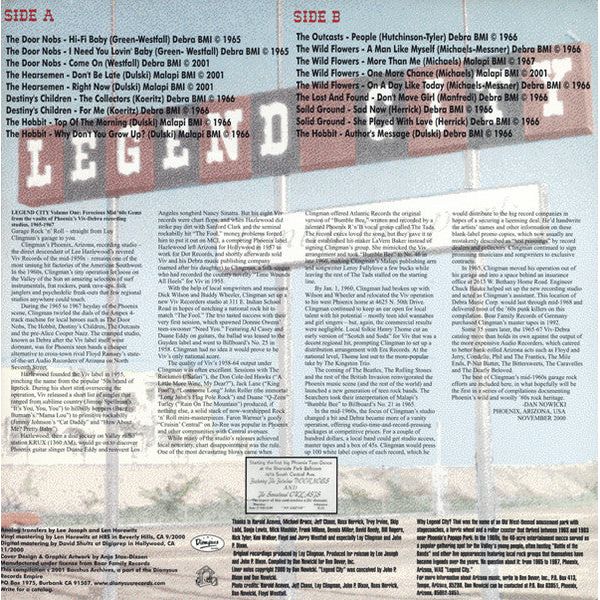 Various Artists - Legend City - Vol. 1 - LP