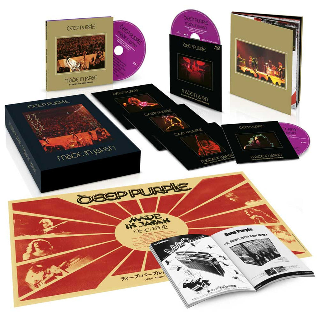Deep Purple - Made in Japan (Super Deluxe Edition) - CD & BluRay Audio Boxset