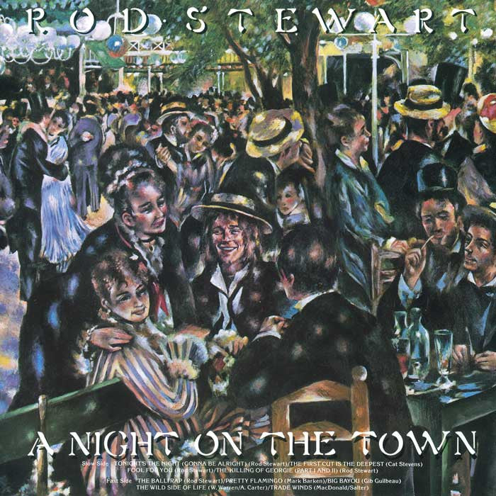 Rod Stewart - A Night on the Town - Rhino Reserve 180g LP