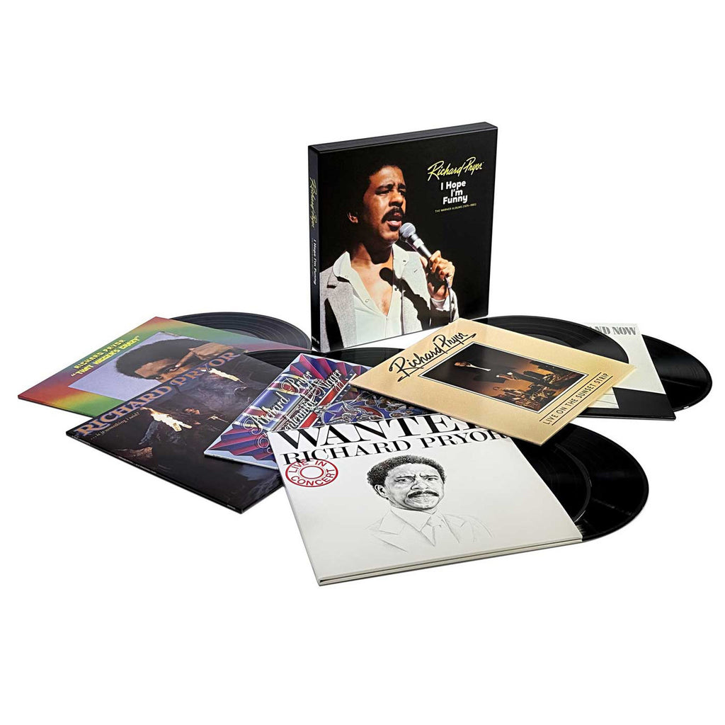 Richard Pryor - I Hope I'm Funny: The Warner Albums (1974-1983) - Box Set LP
