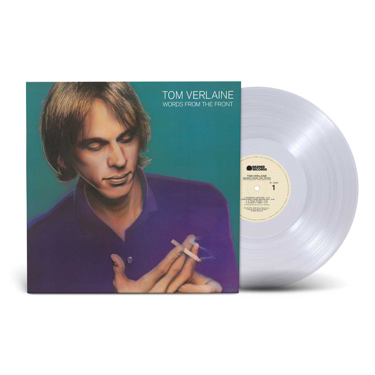 Tom Verlaine - Words from the Front jacket and vinyl