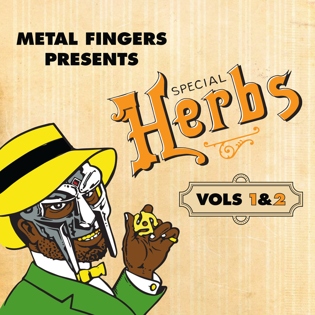 MF DOOM - Metal Fingers Presents: Special Herbs Vol. 1 & 2 - LP