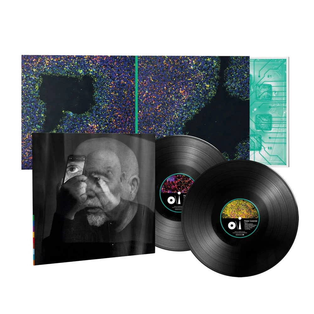 Peter Gabriel - o\i (Bright-Side Mix) - LP gatefold and vinyl