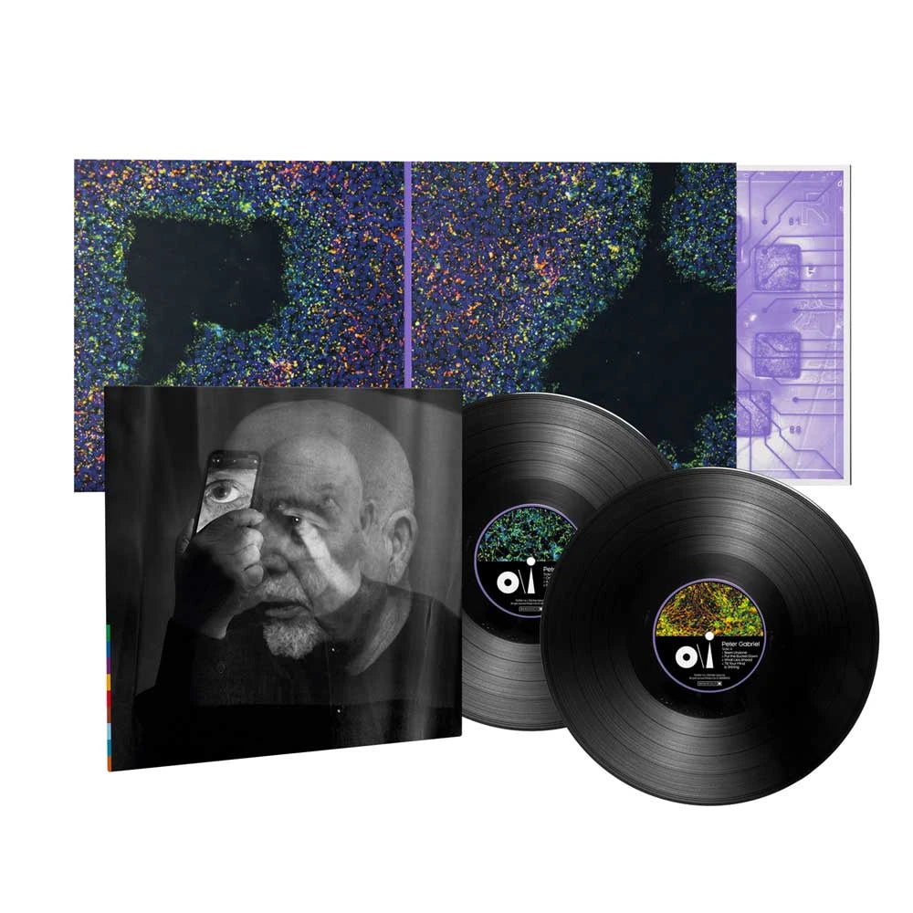 Peter Gabriel - o\i (Dark-Side Mix) - LP gatefold and vinyl