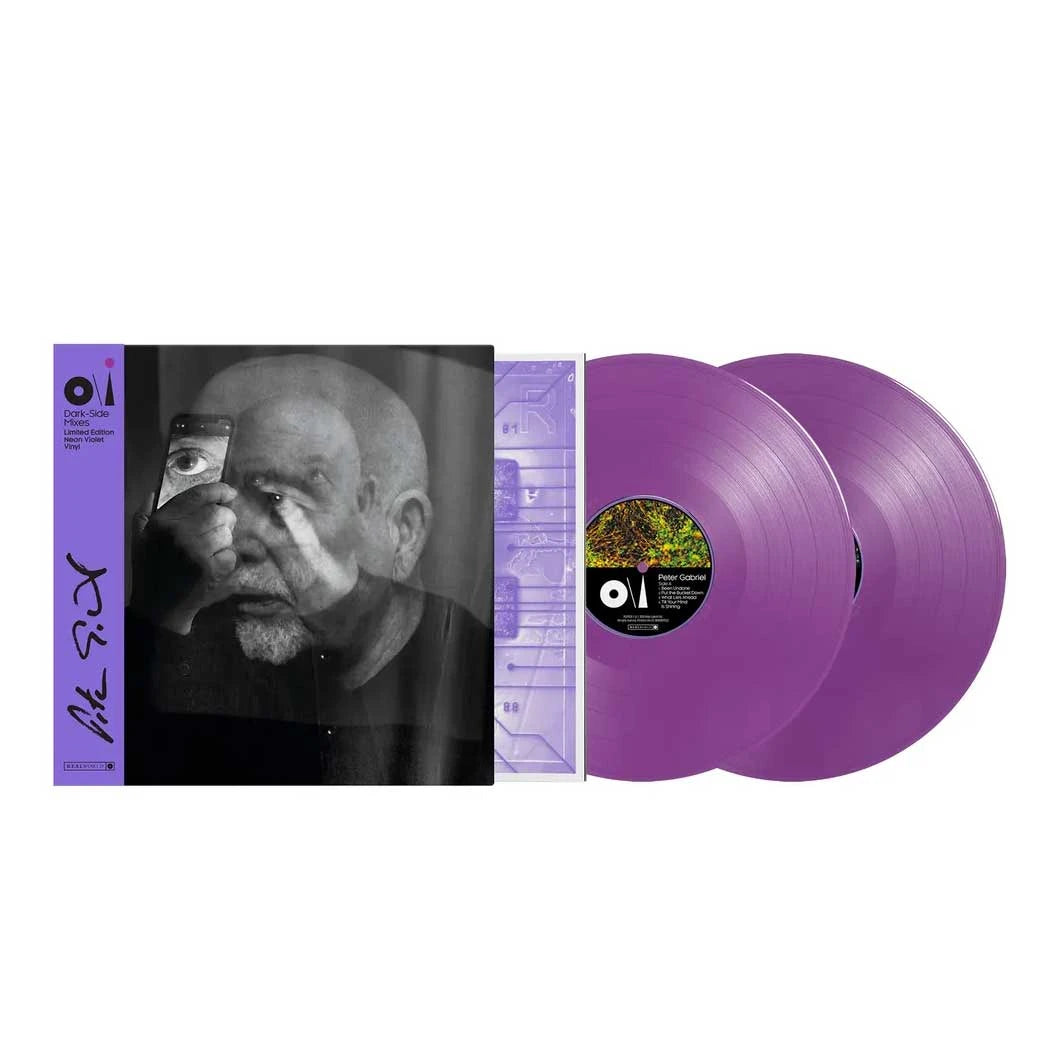Peter Gabriel - o\i (Dark-Side Mix) - Indie Neon Purple LP packshot