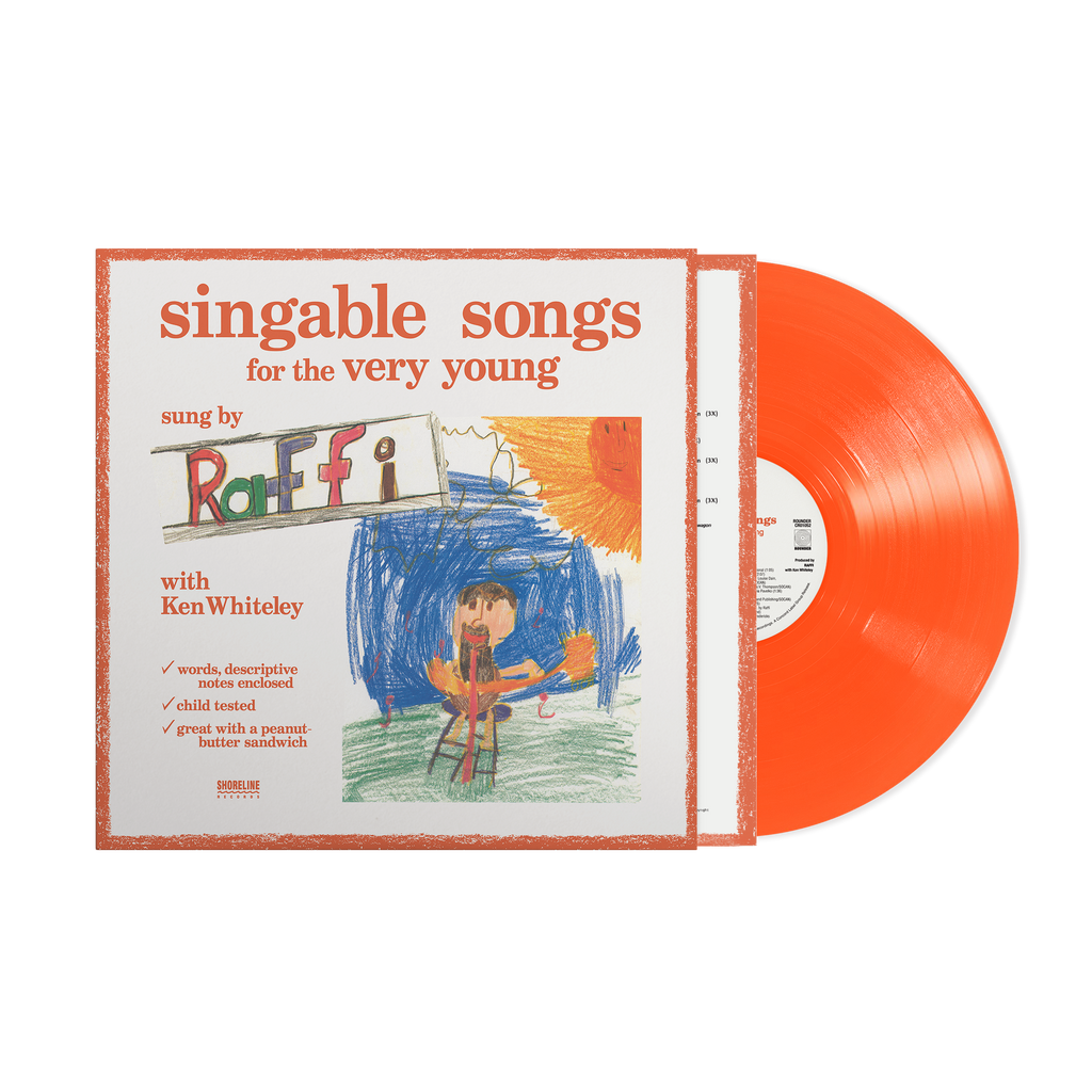 Raffi - Singable Songs for the Very Young orange vinyl packshot