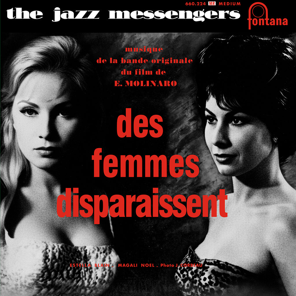 [Pre Order] Art Blakey & The Jazz Messengers - Des Femmes Disparaissent - Sam 10" LP *