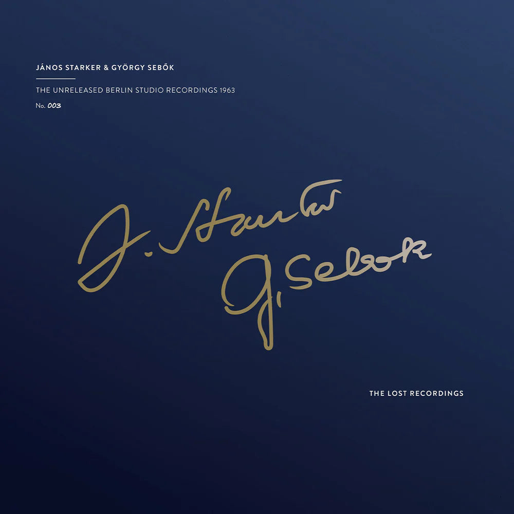 Janos Starker and Gyorgy Sebok - The Unreleased Berlin Studio Recordings 1963 - The Lost Recordings LP