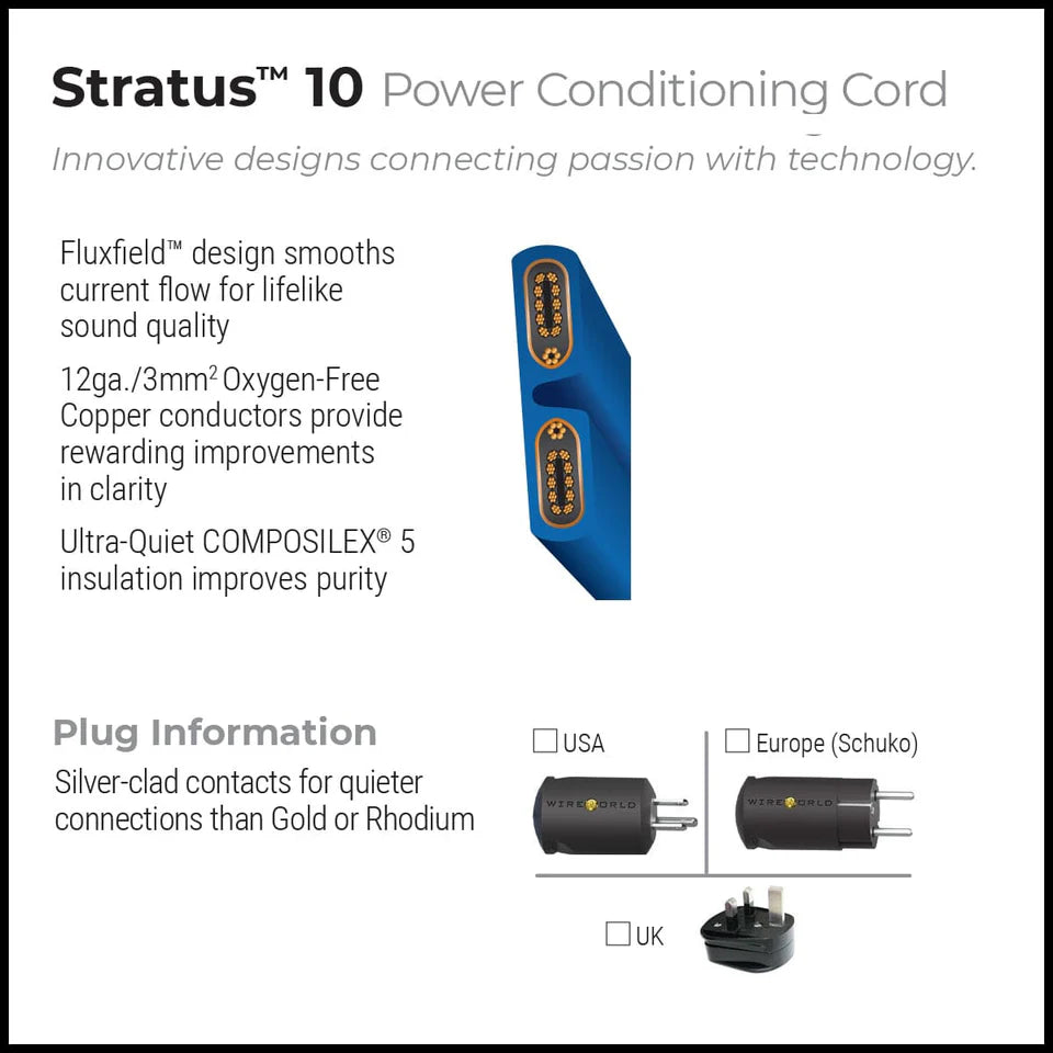 WireWorld - Stratus 10 Power Conditioning Cord