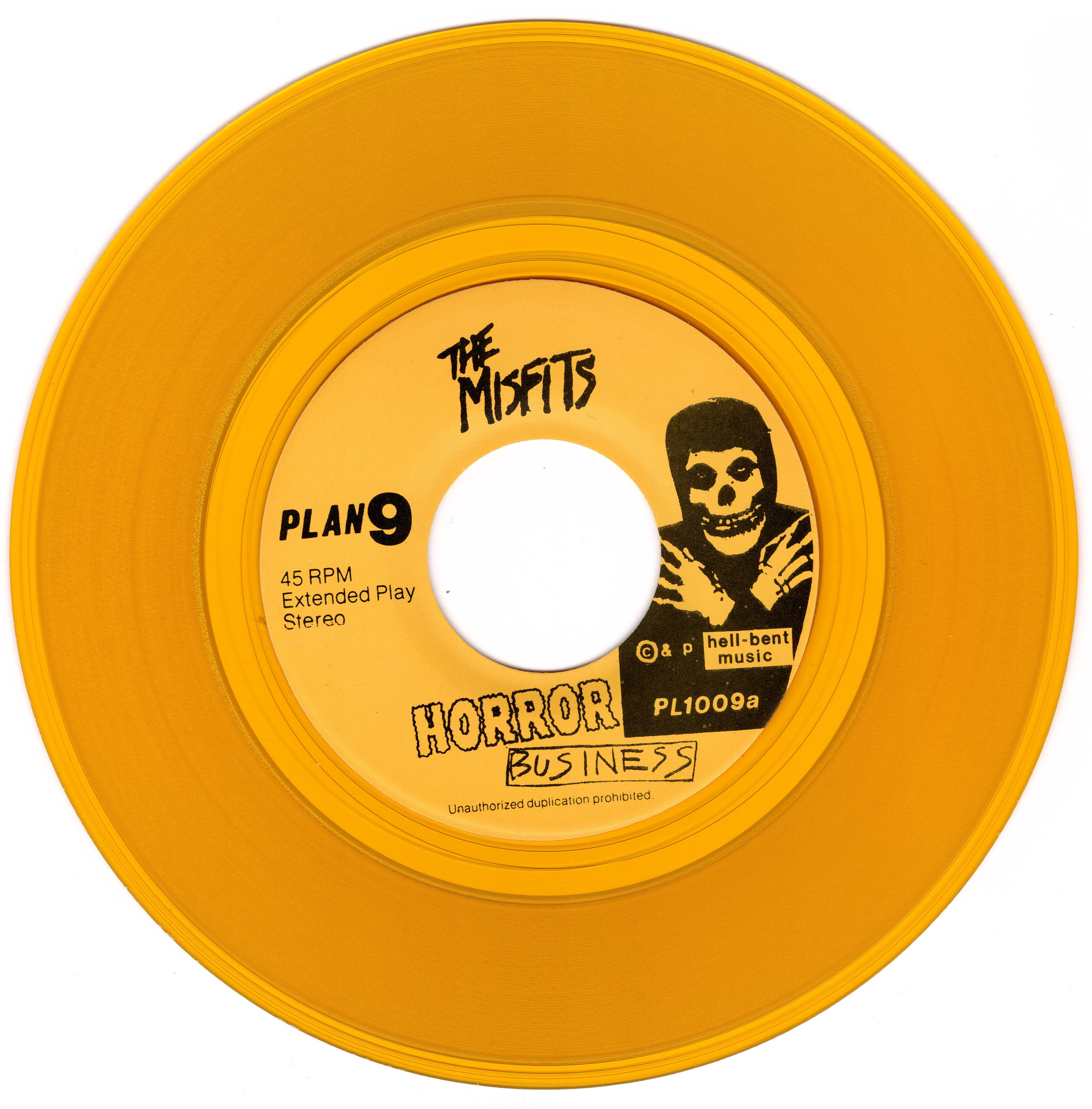 The Misfits - Horror Business - 7" 45 rpm