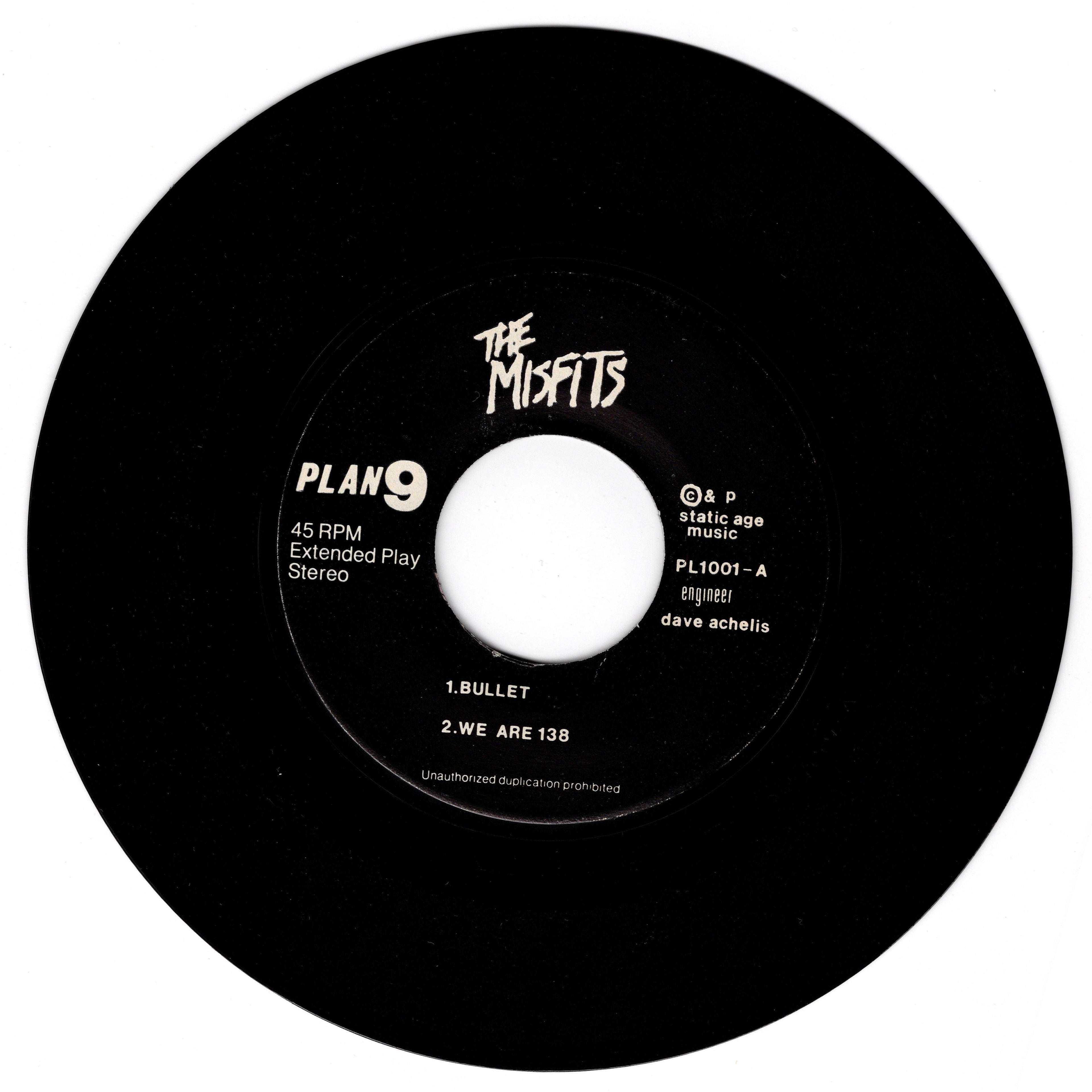The Misfits - Bullet - 7" 45 rpm