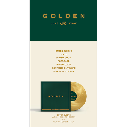 Jungkook - Golden - LP – The 'In' Groove