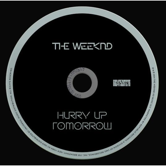 The Weeknd - Hurry Up Tomorrow (Sorayama Cover) Collector's Edition Signed CD