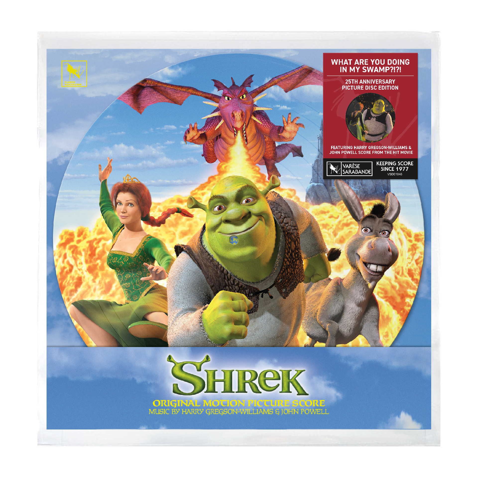 Harry Gregson-Williams & John Powell - Shrek (Original Motion Picture Score) album cover