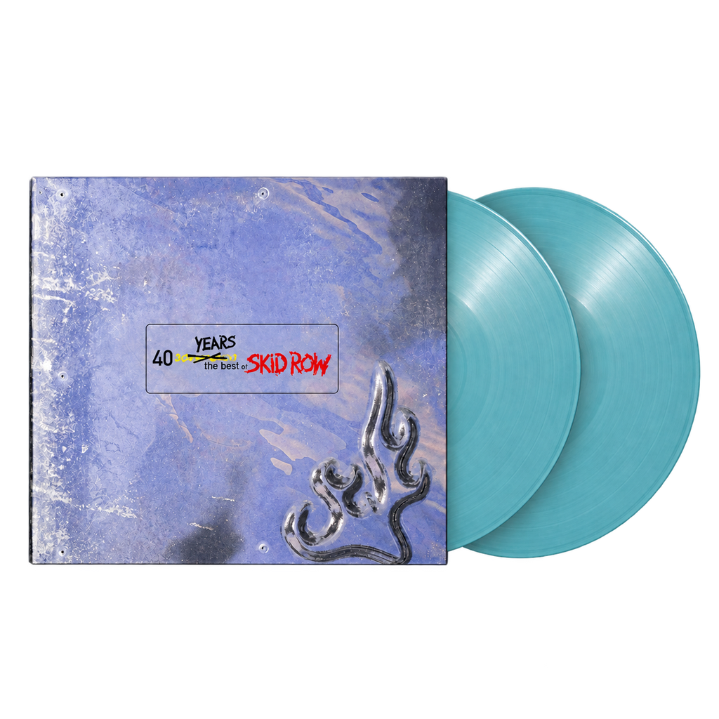 Skid Row - 40 Years translucent blue vinyl packshot