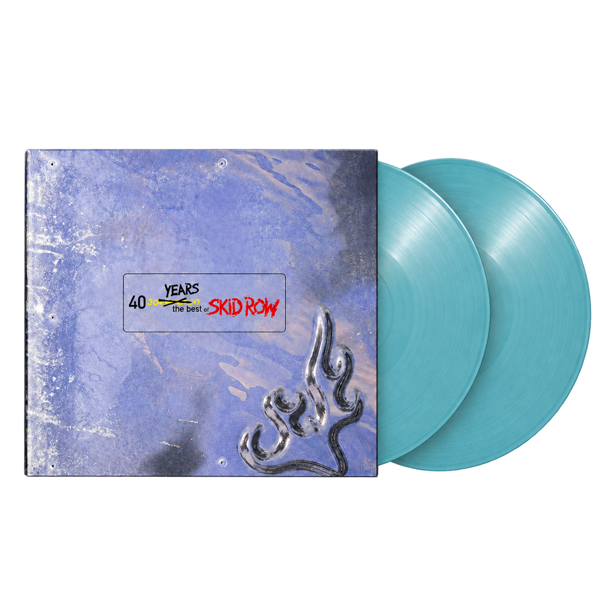 Skid Row - 40 Years translucent blue vinyl packshot