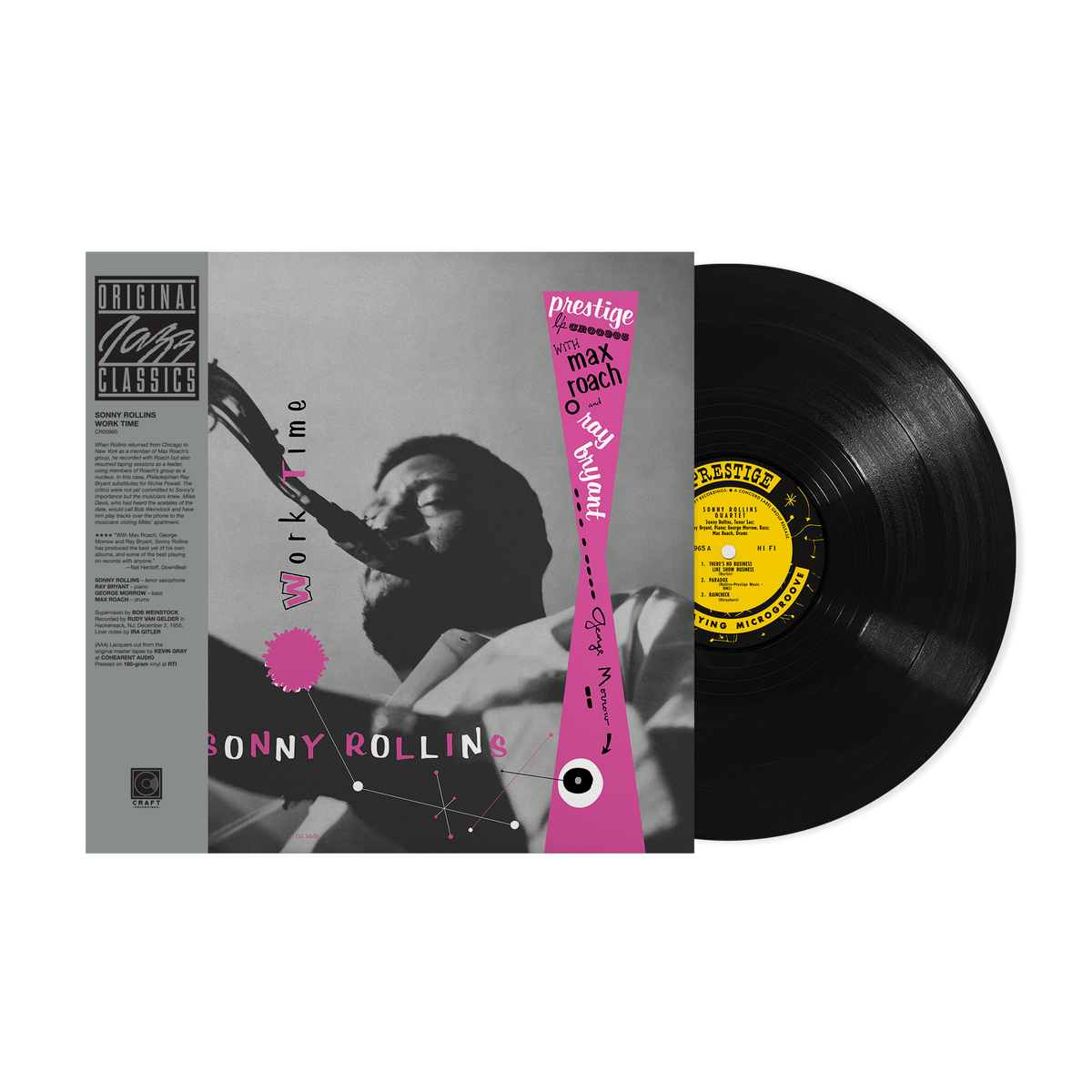 Sonny Rollins - Work Time - OJC LP with obi