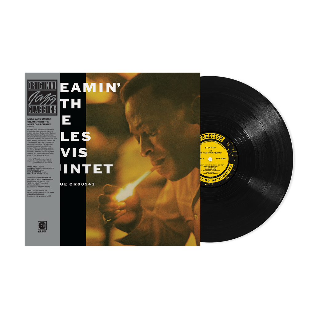 Miles Davis Quintet - Steamin' - OJC LP with obi