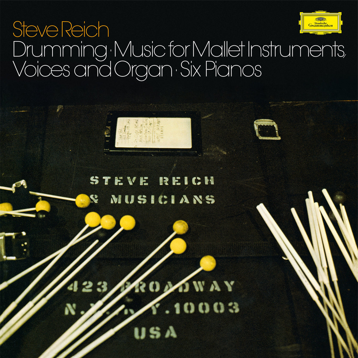 Steve Reich - Drumming; Music for Mallet Instruments - Deutsche Grammophon Original Source LP