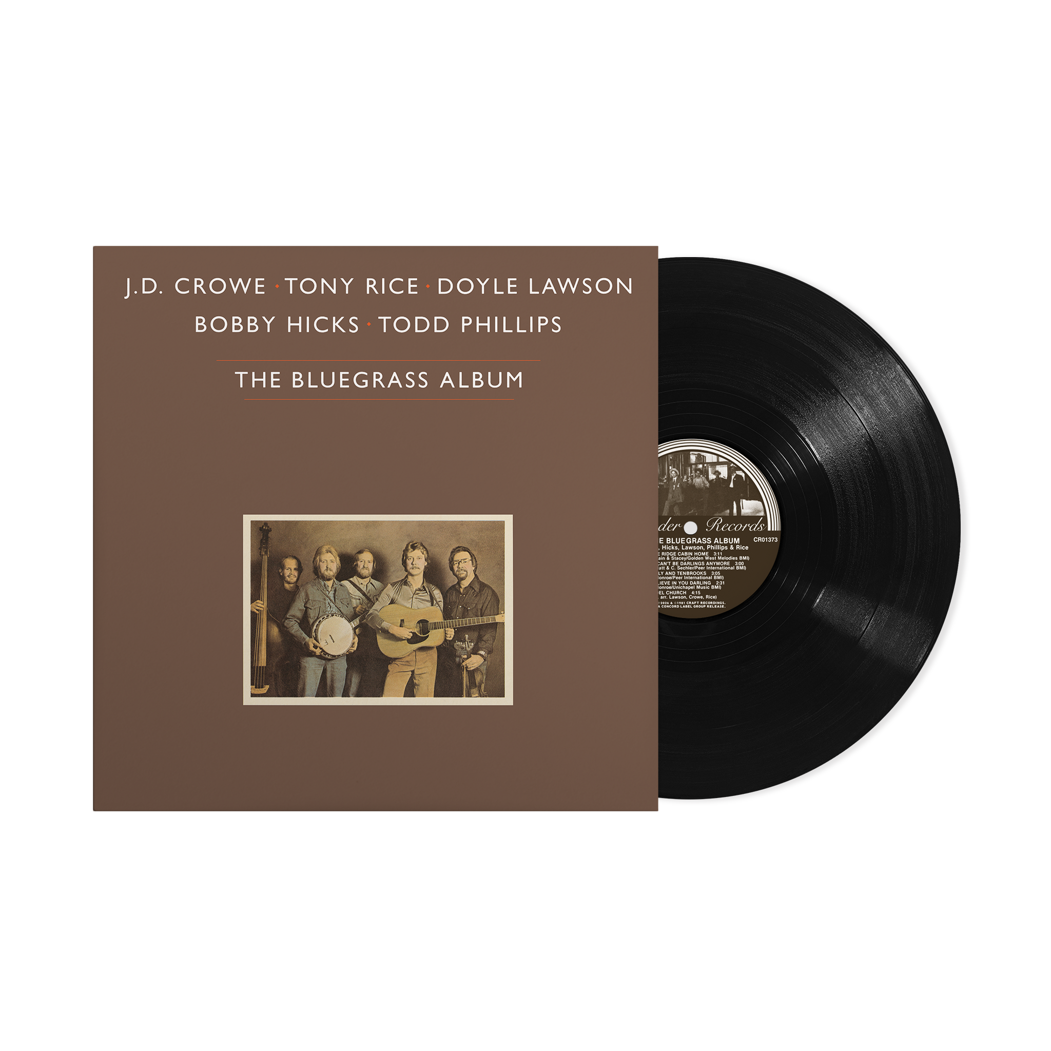 The Bluegrass Album Band - The Bluegrass Album vinyl packshot