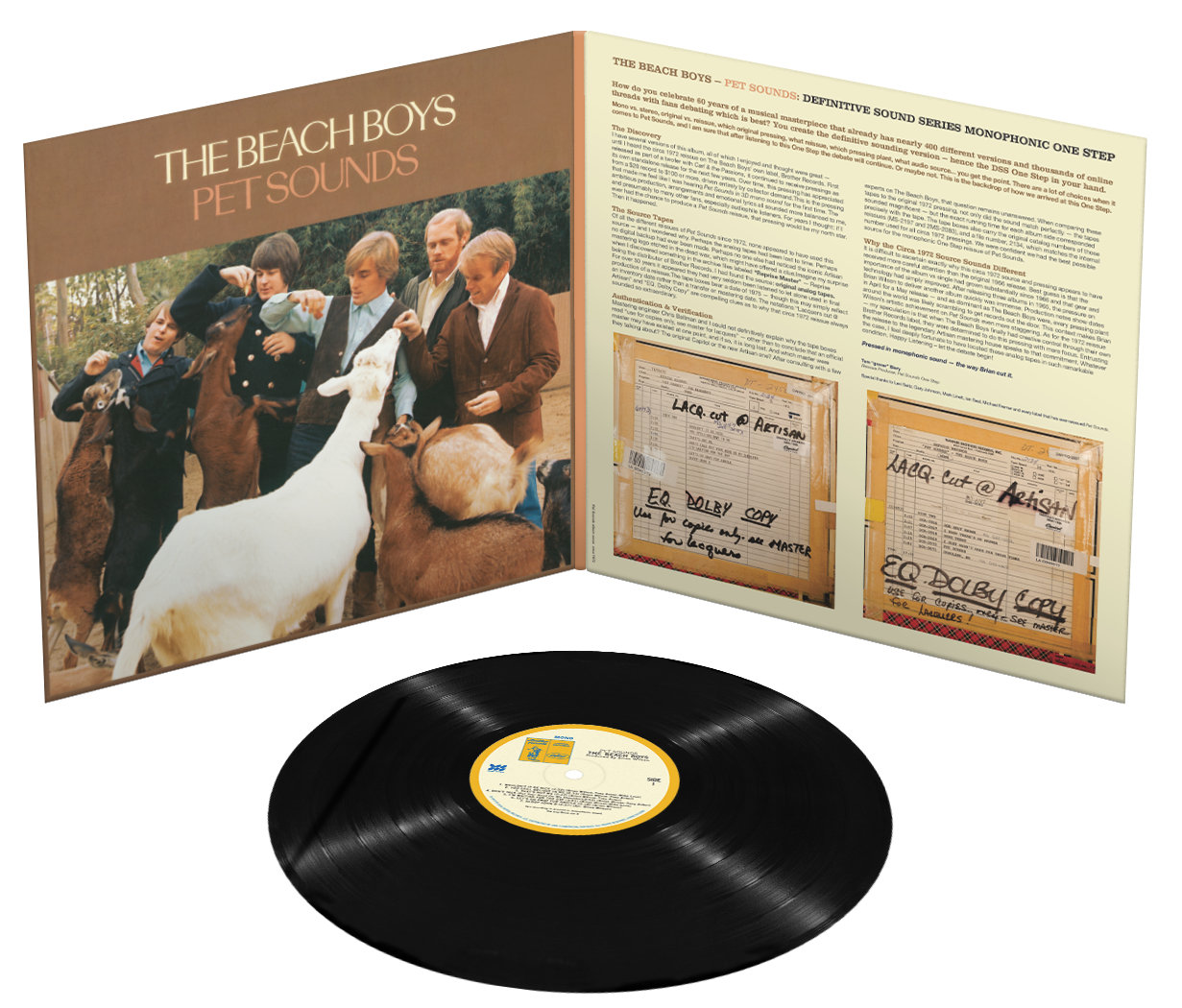 [Pre Order] The Beach Boys - Pet Sounds - The Definitive Sound Series One-Step LP *