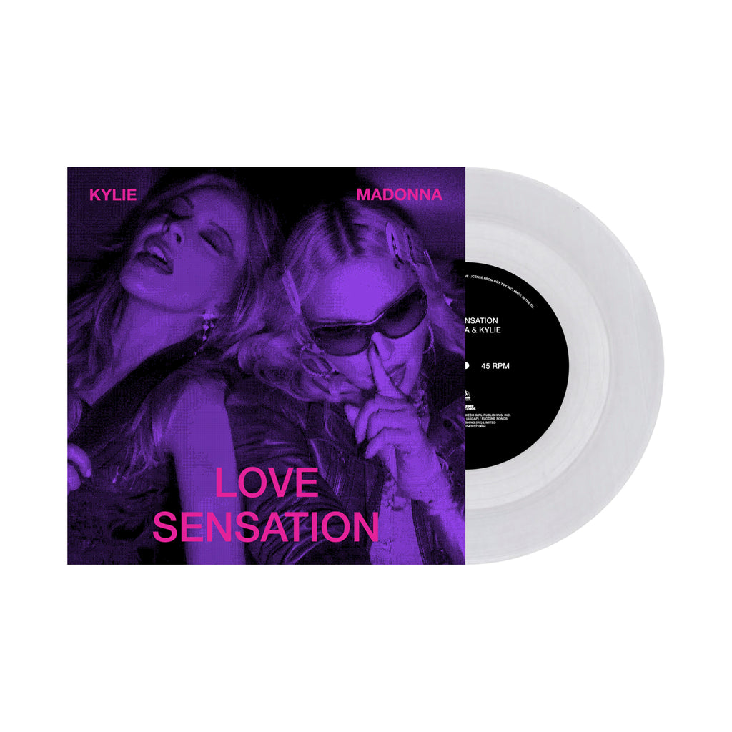 [Pre Order] Madonna - Love Sensation - Clear 7" *