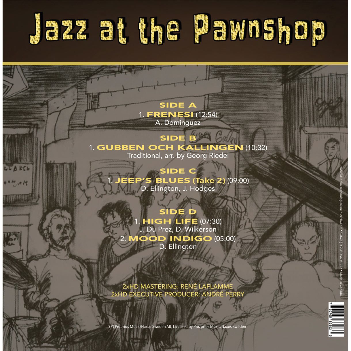 Jazz at the Pawnshop - Late Night - 2xHD LP (With Cosmetic Damage)