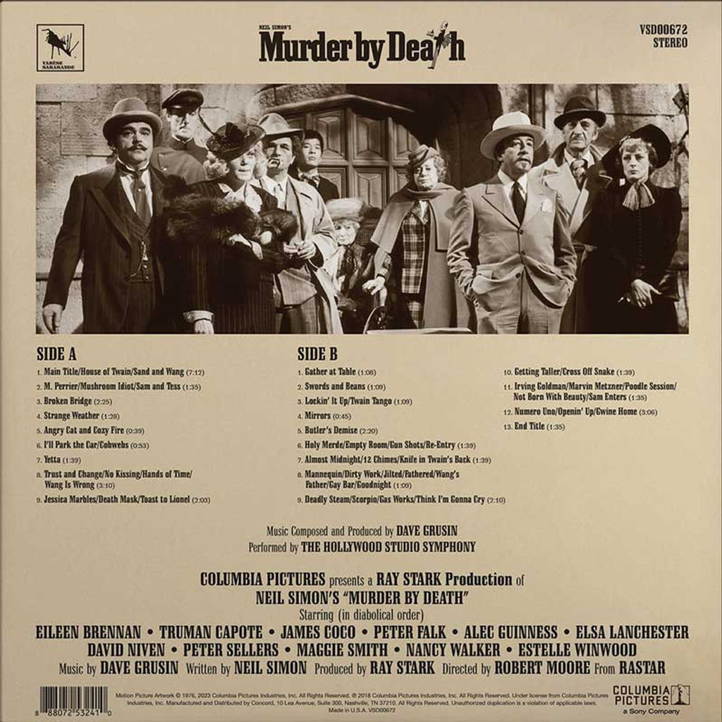 Murder by Death - Original Motion Picture Soundtrack - LP