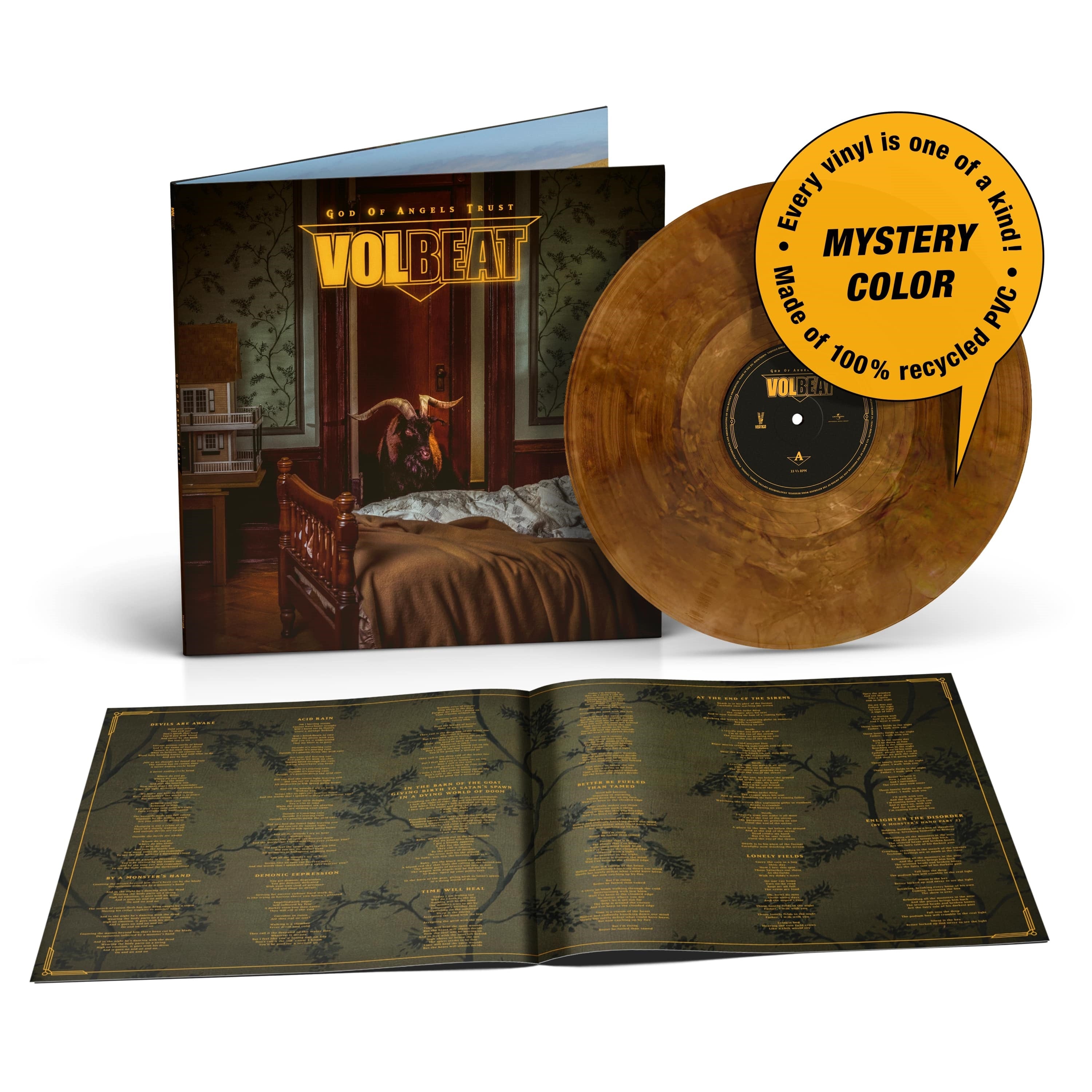 Volbeat - Gods Of Angels Trust - Indie LP