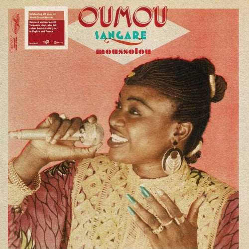 Oumou Sangaré - Moussolou - Transparent Turquoise LP