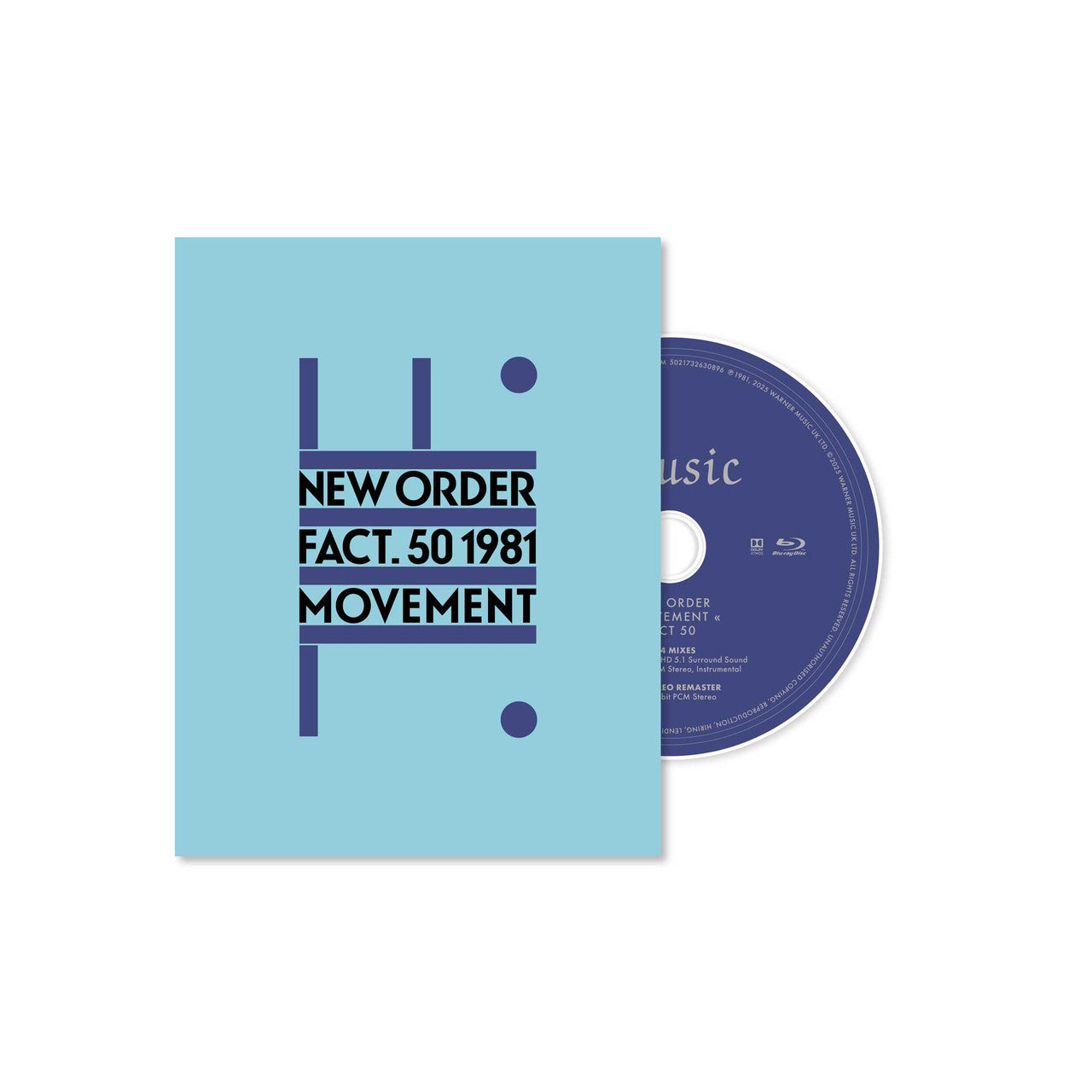 [Pre Order] New Order - Movement - Blu-Ray Audio Disc *
