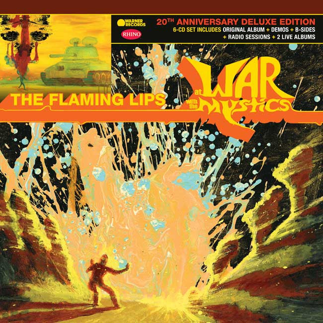 The Flaming Lips - At War with the Mystics 20th Anniversary Deluxe Edition box contents