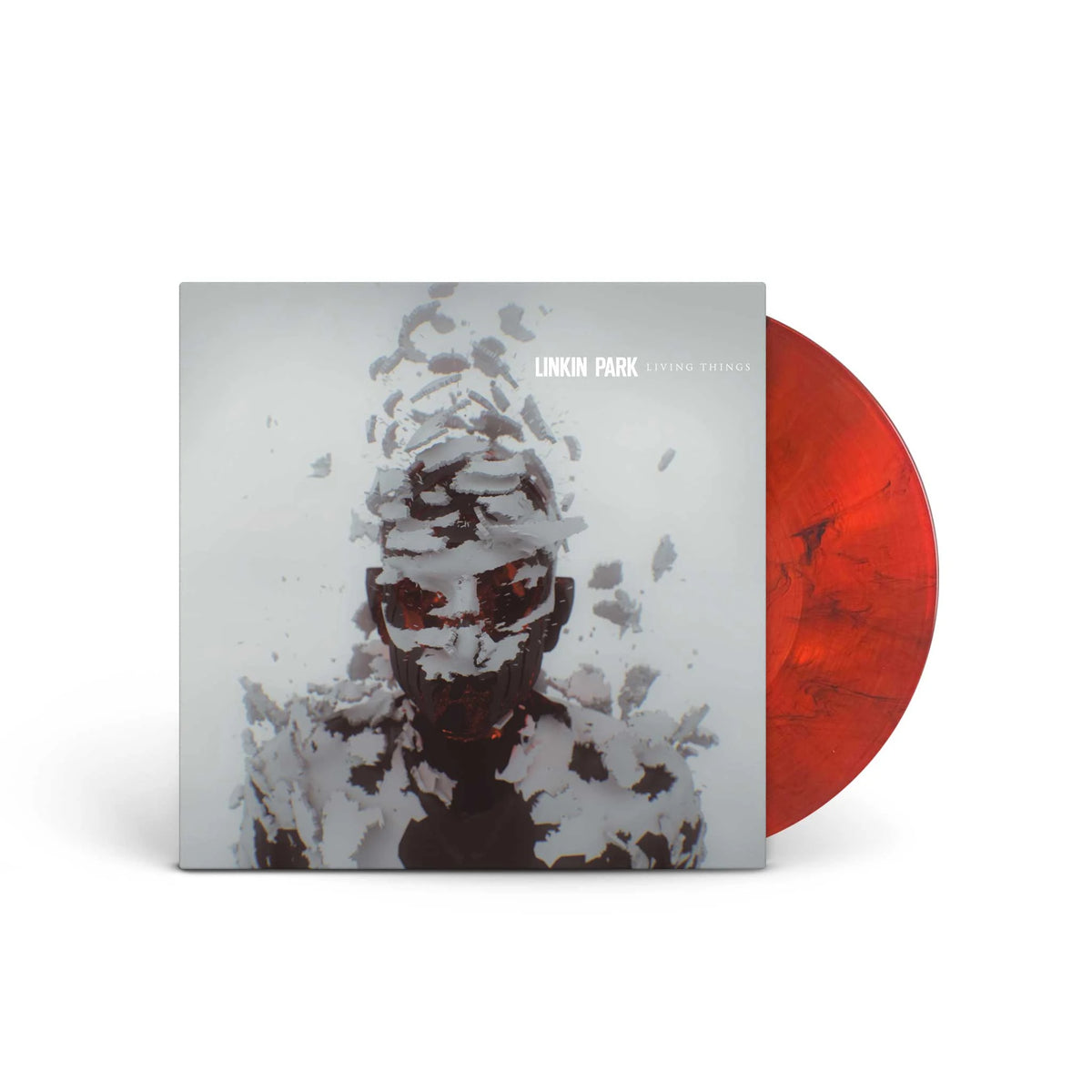 Linkin Park - Living Things - Red Smoke LP packshot